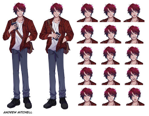 Dante Mitchell | full sprite & expressions