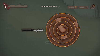 minigame chest puzzle overlay GUI